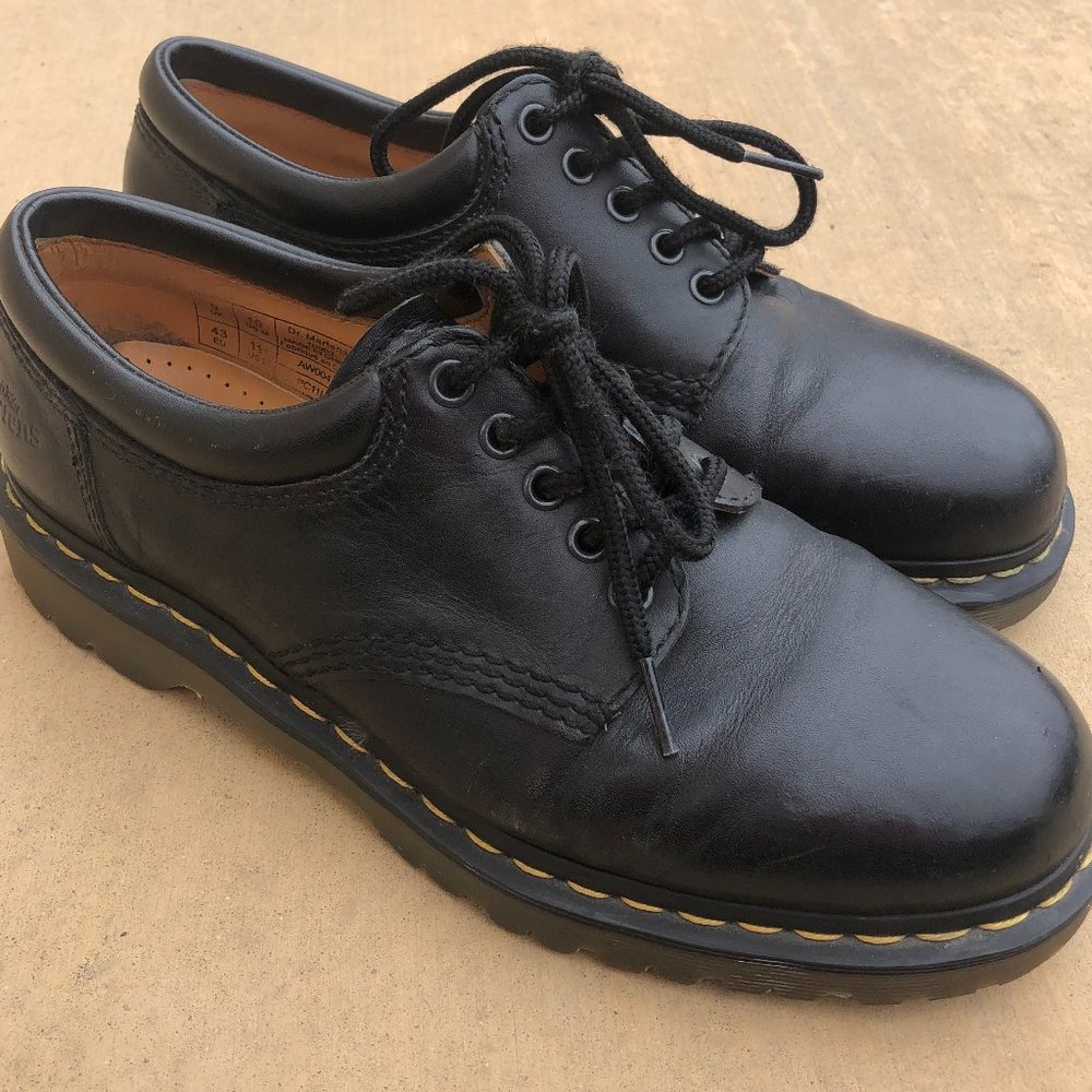 Dr. Martens Oxfords, Black, UK 9, US 10, EU 43, Excellent Condition